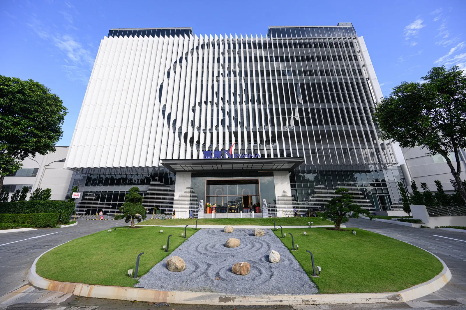 The Nirvana Memorial Garden building on Old Choa Chu Kang Road